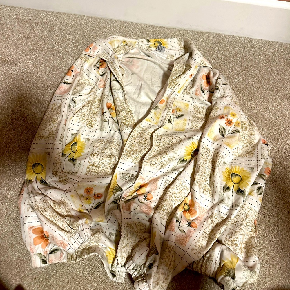 Alfred Dunner Vintage Floral Jacket